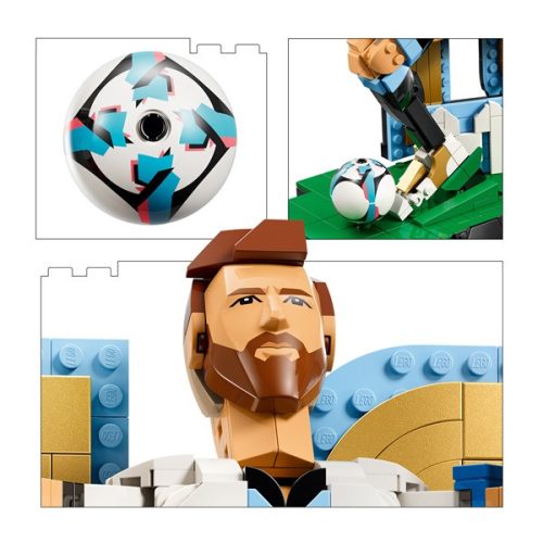 LEGO® Editions Lionel Messi – Futball-legenda 43015
