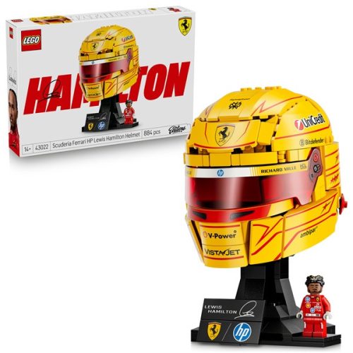 LEGO® Editions Scuderia Ferrari HP Lewis Hamilton sisakja 43022