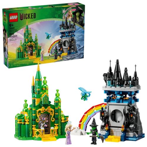 LEGO® Emerald City és a Kiamo Ko kastély, kalandokkal teli ajándék és építőjáték 75689