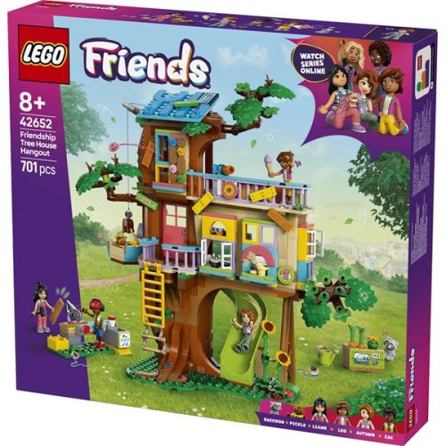 LEGO® Friends Barátság lombház találkahely, építőkészlet vidám történetekhez 42652