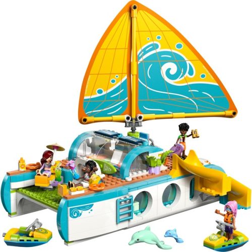 LEGO® Friends Hajós kirándulás és kaland, építőkészlet és történetmesélős játék 42664