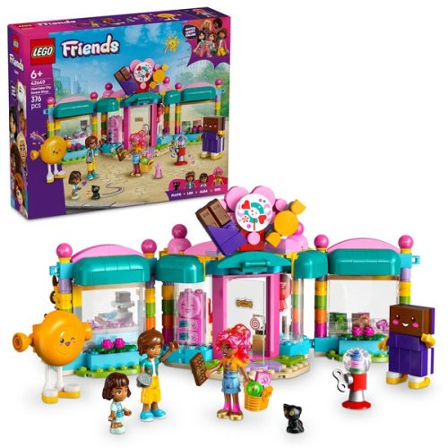 LEGO® Friends Heartlake City édességbolt, történetmesélős játék izgalmas szituációkkal 42649