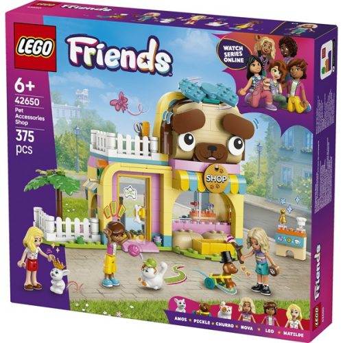 LEGO® Friends Kisállatfelszerelések boltja, játék építőkészlet 42650