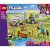 LEGO® Friends Ló és csikószállító utánfutó, játékkészlet 42695
