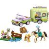 LEGO® Friends Ló és csikószállító utánfutó, játékkészlet 42695