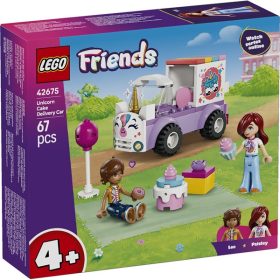   LEGO® Friends Unikornisos tortaszállító autó, játék 42675