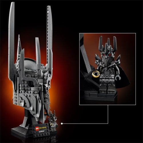 LEGO® Icons A Gyűrűk Ura: Sauron sisakja 11373