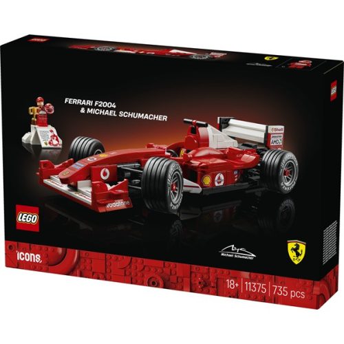 LEGO® Icons Ferrari F2004 és Michael Schumacher 11375