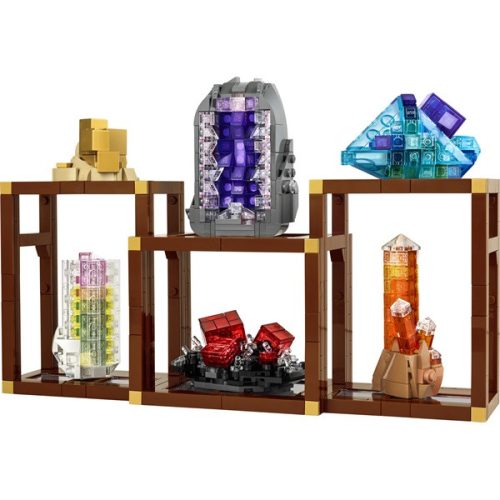 LEGO® Ideas Ásványgyűjtemény, ásványkiállítás, dekoráció a nappaliba 21362