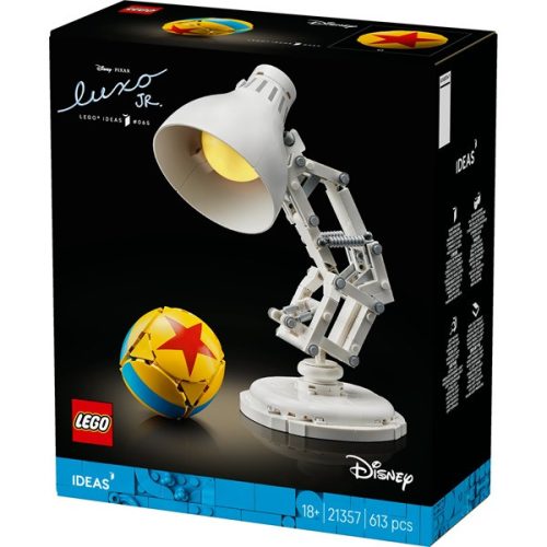 LEGO® Ideas Disney Pixar Luxo Jr., megépíthető és kiállítható modell 21357