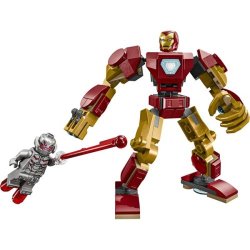 LEGO® | Marvel Vasember robot vs. Ultron, megépíthető szuperhősfigurát tartalmazó játékkészlet 76307