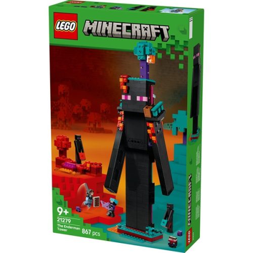 LEGO® Minecraft® A Bevégzőtorony, gyermekjáték és gamerajándék 21279