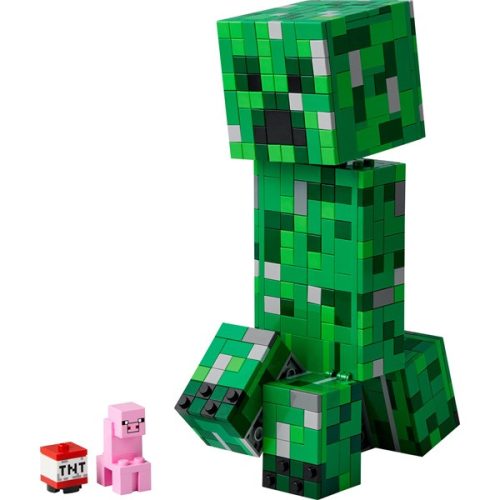 LEGO® Minecraft® A Creeper™, videójátékon alapuló dekoráció, és akciófigurát rejtő építőjáték 21276