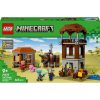 LEGO® Minecraft® A Fosztogató őrtorony és a Romboló, gamer építőjáték és ajándék 21278