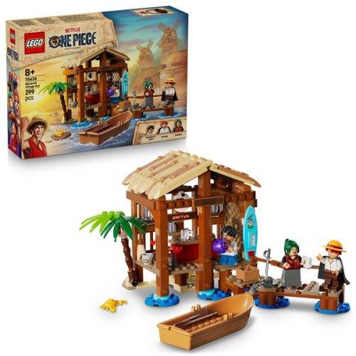 LEGO® ONE PIECE Kunyhó Szélmalomfaluban, építőkészlet 75636