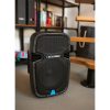 BLAUPUNKT PA12 Bluetooth hangszóró, karaoke funkció,  1 mikrofon, USB, 650W, Fekete (RTVBLAS004)