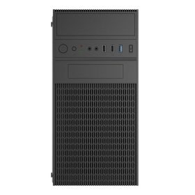 AKYGA Ház AK19BK Micro ATX Fekete, USB3.0, Type-C