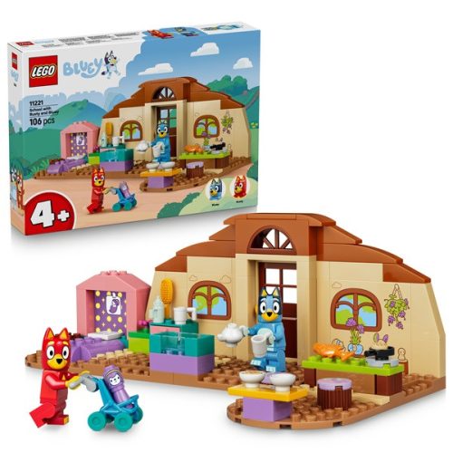 LEGO® Bluey: Rozsdás és Bluey a suliban 11221
