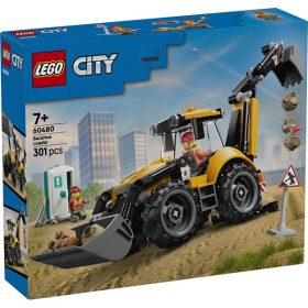 LEGO® City Great Vehicles Sárga árokásó-rakodó 60480