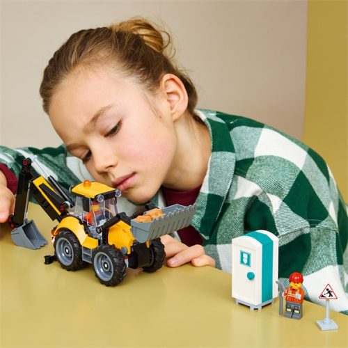 LEGO® City Great Vehicles Sárga árokásó-rakodó 60480