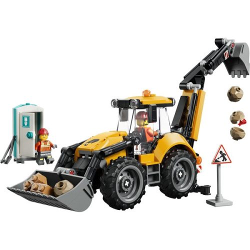 LEGO® City Great Vehicles Sárga árokásó-rakodó 60480