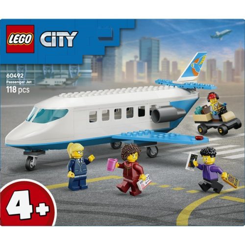 LEGO® City Great Vehicles Utasszállító repülőgép 60492