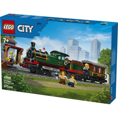 LEGO® City Trains Nosztalgia gőzmozdony 60511