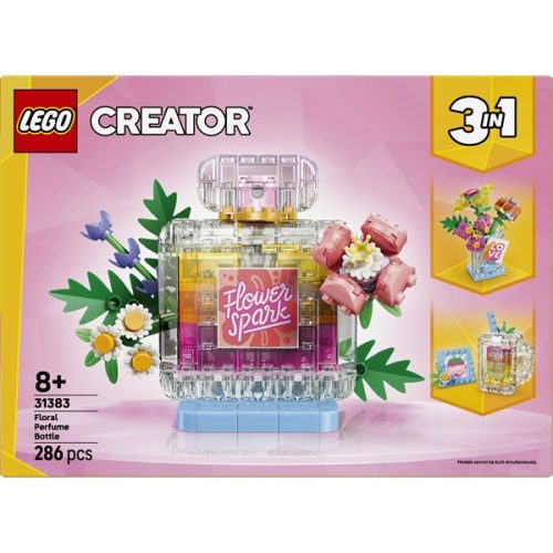 LEGO® Creator Parfümös üveg és virágos dekoráció 31383