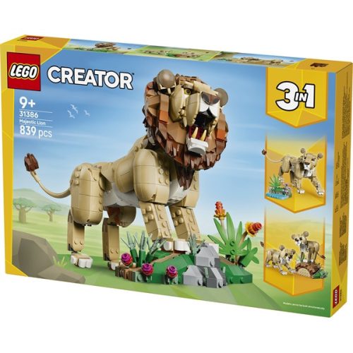 LEGO® Creator Vadállatok: Fenséges oroszlán 31386