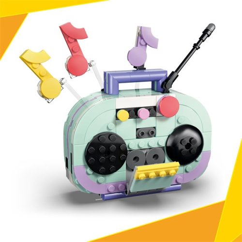 LEGO® Creator Zenés dekoráció cicával 31392