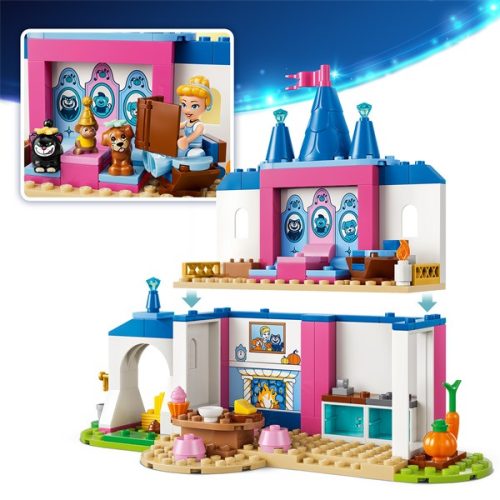 LEGO® | Disney Princess Hamupipőke kastélya és állatbarátai 43283
