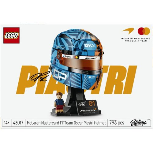 LEGO® Edition Sports Oscar Piastri Mclaren sisak 43017