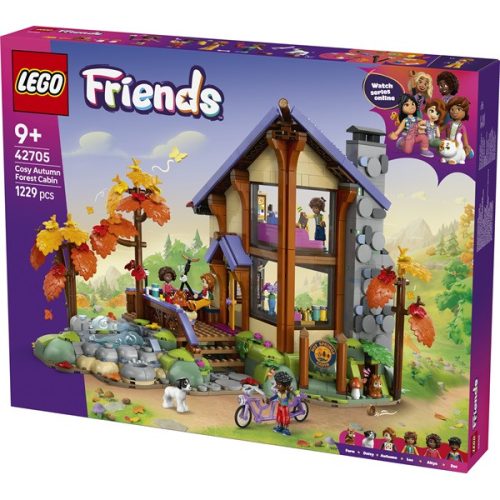 LEGO® Friends Otthonos kabin az őszi erdőben 42705