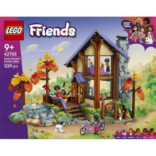 LEGO® Friends Otthonos kabin az őszi erdőben 42705