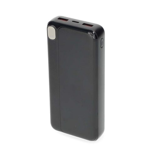 Nedis PBKPD20W225BK powerbank hordozható külső akkumulátor, power bank 20 000mAh, 1,5 / 1,67 / 2,0 / 2,22 / 3,0 A