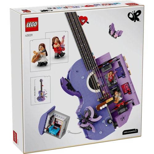 LEGO® Editions M Olivia Rodrigo kettős stílusú gitárja 43031