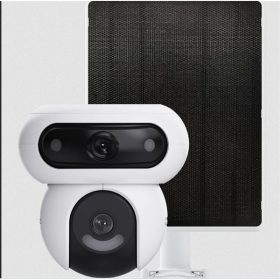   EZVIZ HB90 Dual 3K Kit kültéri biztonsági kamera napelemmel, AOV, 10,400 mAh, okos mozgáskövetés, kétirányú beszéd