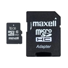   MAXELL Memóriakártya MicroSDHC 16GB X-Series + Adapter Class10