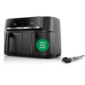   BOSCH MAFD440B7 Serie 4 Két fiókos Forrólevegős sütő, 4,5L, 2500W, Fekete