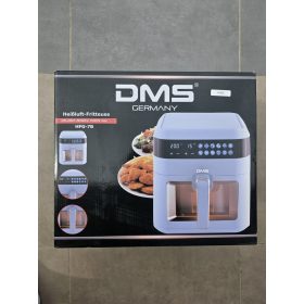   Bontott DMS Airfryer HFG-7B 1600w 7L kék / 12 hó jótállás