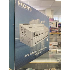 Bontott KVM HDMI 4*1 Quad splitter