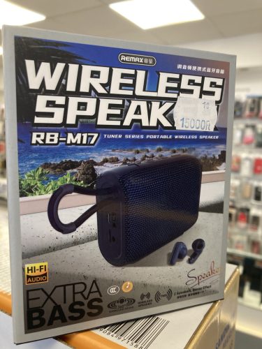 Remax RB-M 17 bluetooth hangszóró és bluetooth headset fekete