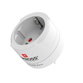  SKROSS 1.500230C-E utazó adapter, Europe to UK”, max. 1750 W, 7 A"