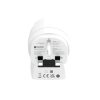 SKROSS 1.500283-E utazó adapter, Europe to UK", USB-C + USB-A 20W PD, gyorstöltés"