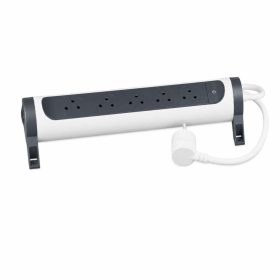   Legrand 694542 Elosztósor Premium 5x2P+F forgatható, 5 m vezetékkel, fehér