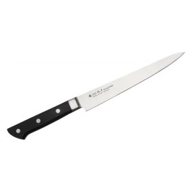   Satake 802-772 Satoru japán szeletelő kés, 21 cm penge hossz, rozsdamentes acél, kemény műanyag markolat
