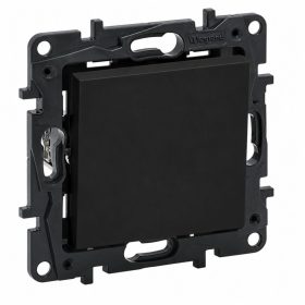 Legrand 863501 Niloé Step egypólusú kapcsoló 10AX fekete