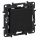 Legrand 863501 Niloé Step egypólusú kapcsoló 10AX fekete