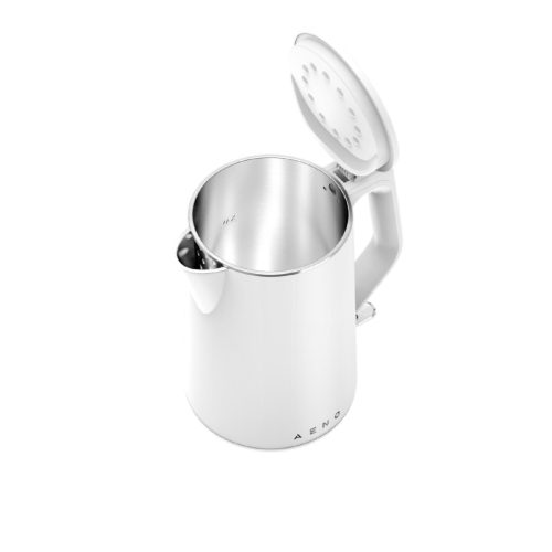 AENO AEK0002 EK2 vízforraló, 2200 W, 1.5 liter kapacitás, dupla falú, LED kijelzés, fehér