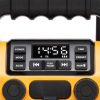 SAL BTWORKPRO munka- és szabadidő hangszóró, multimédia lejátszó, Bluetooth, LED lámpa, power bank, IP55, ütésálló